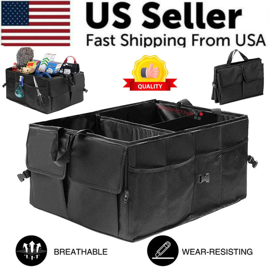 SUV & Car Trunk Folding Organizer 40L